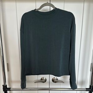 Athleta Green Seasoft Sweater